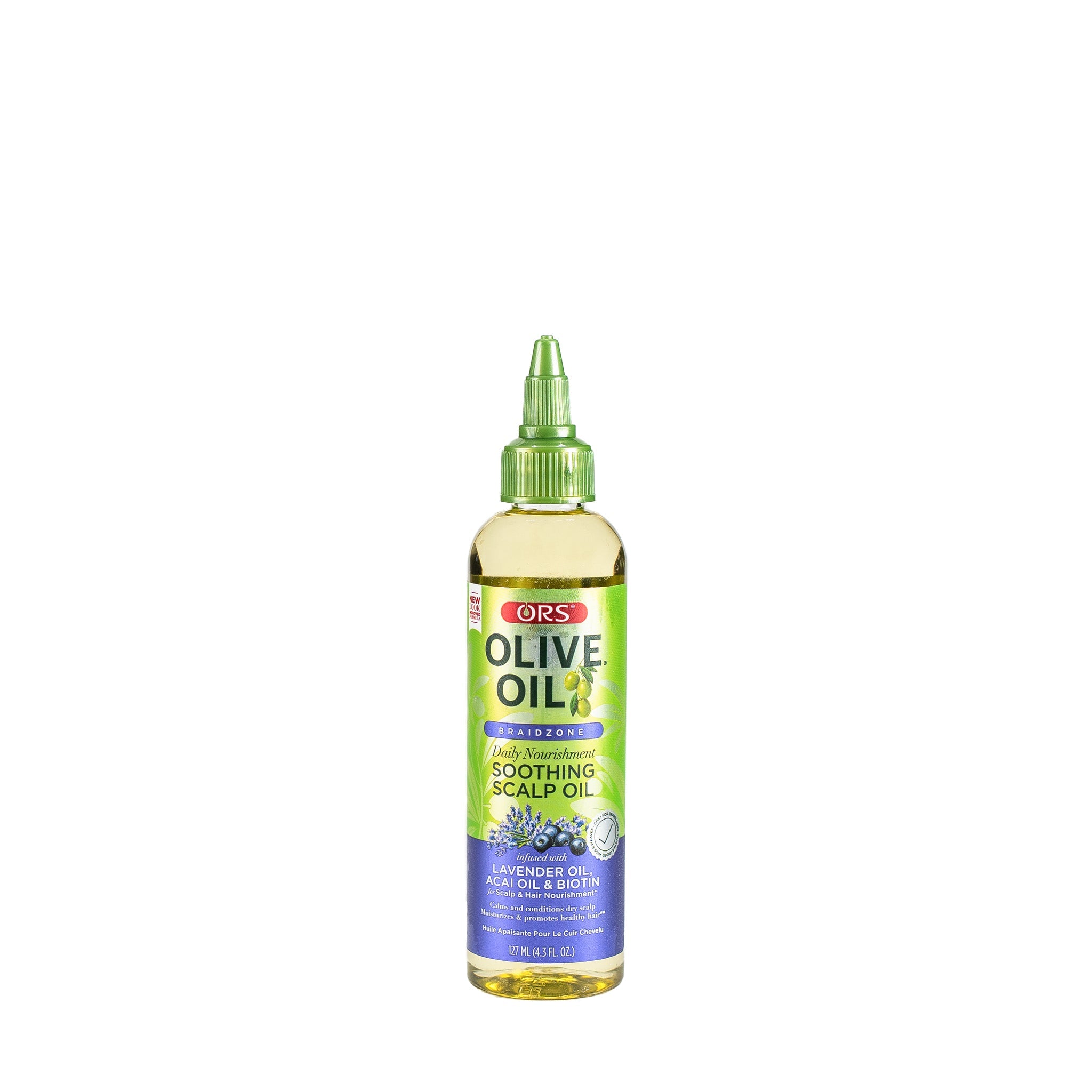 ORS Olive Oil Braidzone Soothing Scalp Oil for Scalp & Nourishment (4.3 oz)