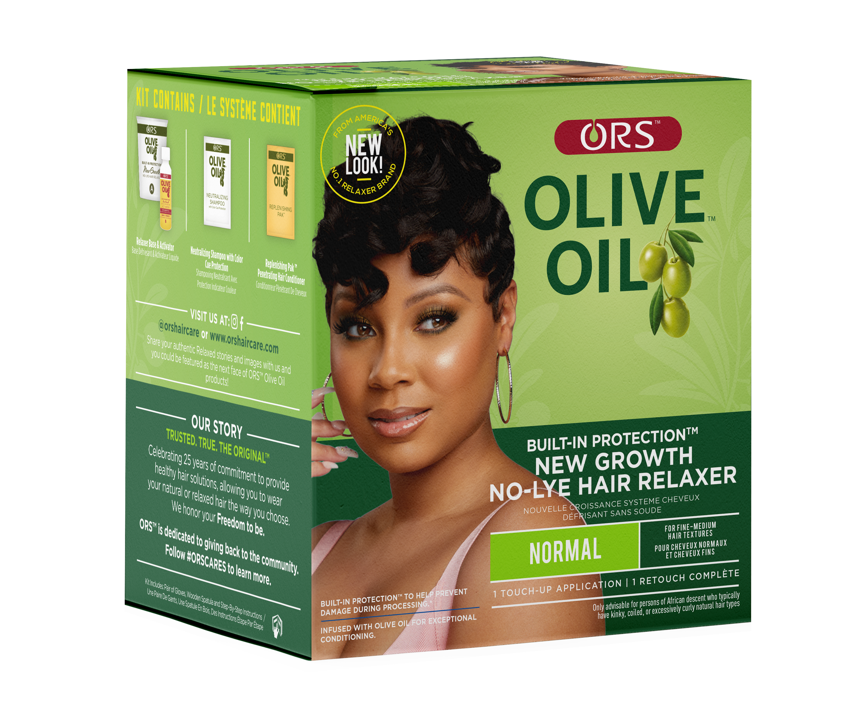 ORS Olive Oil New Growth No-Lye Hair Relaxer - Normal