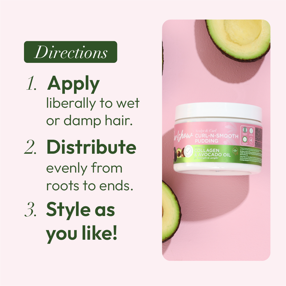 ORS Olive Oil Curlshow Curl-N-Smooth Pudding for Strength & Length (12.0 oz)