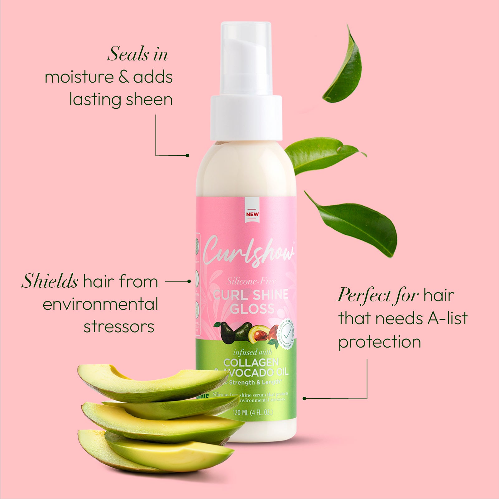 ORS Olive Oil Curlshow Curl Shine Gloss For Strength & Length (4.0 Oz)