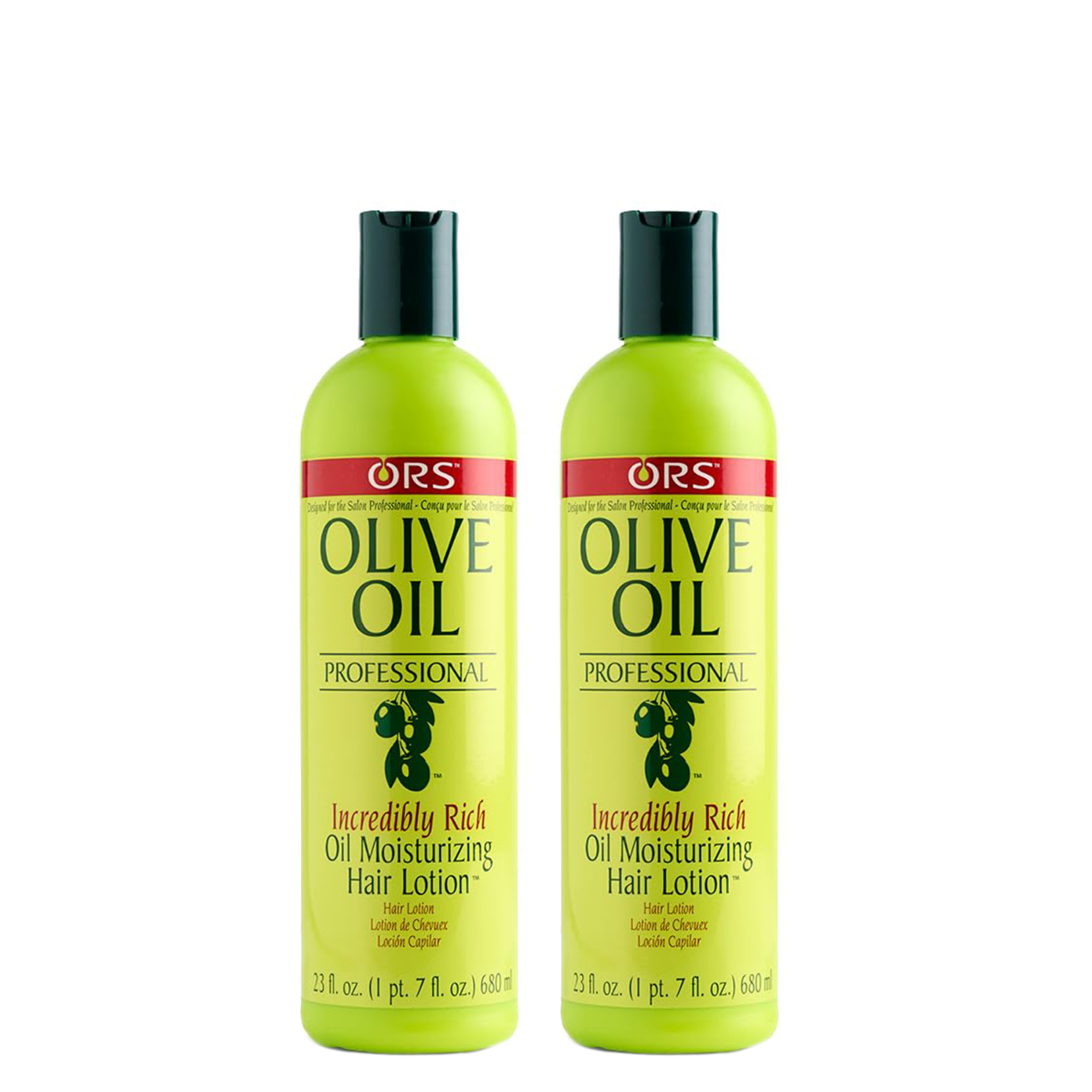 ORS Olive Oil Professional Incredibly Rich Oil Moisturizing Hair Lotion (23.0 oz) 2-Pack