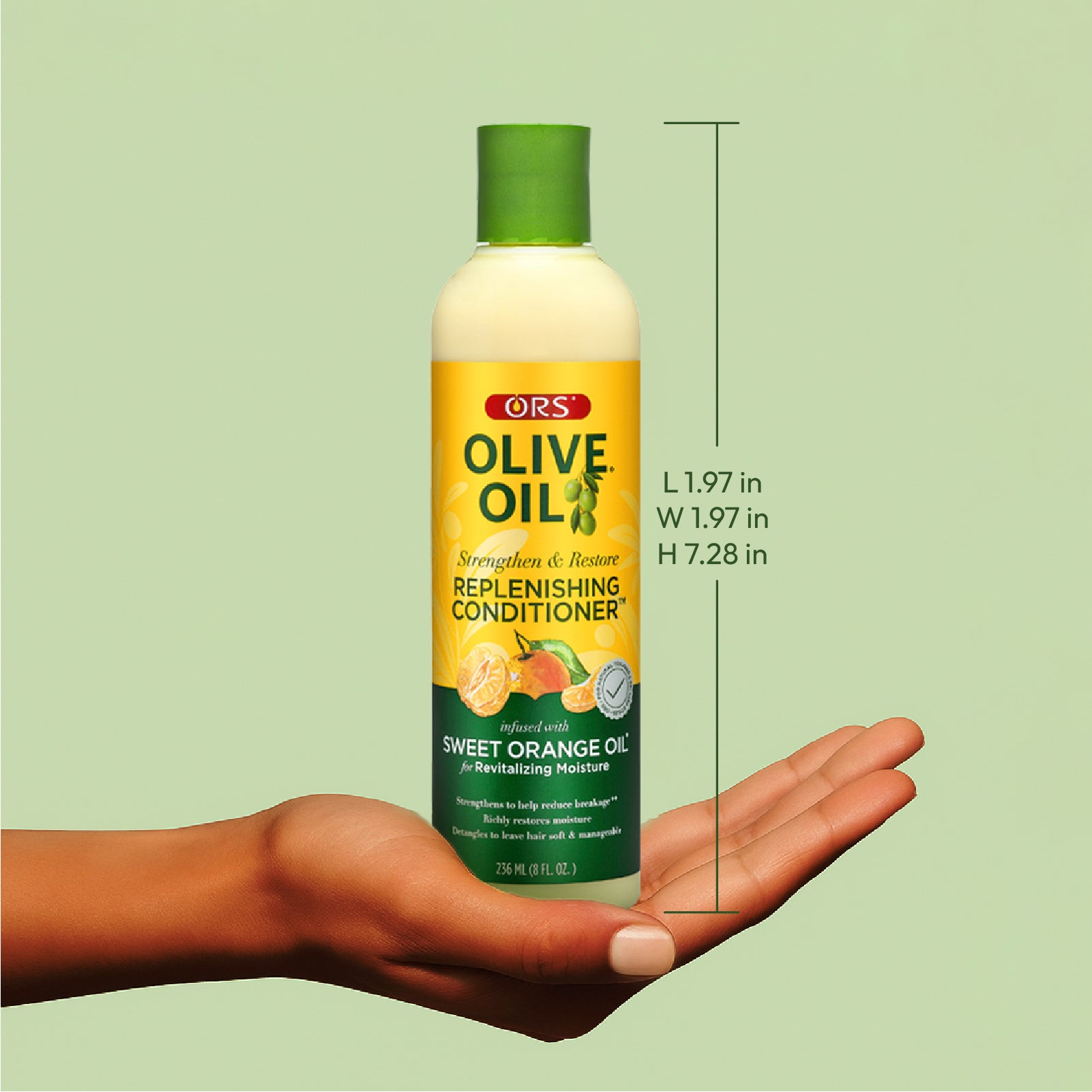 ORS Olive Oil Replenishing Conditioner for Revitalizing Moisture (8.0 oz) 2-Pack