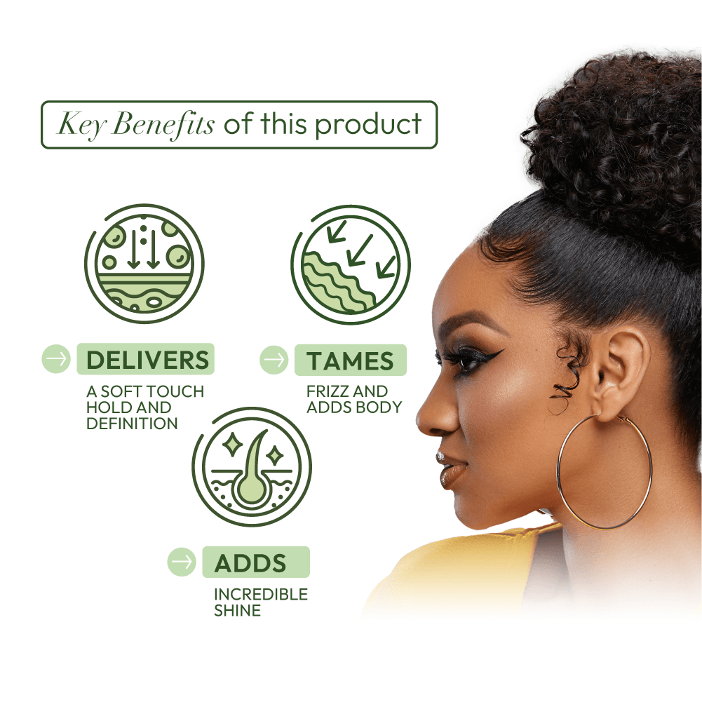 ORS Olive Oil Hair Polisher & Wrap Set Mousse for Smoothing & Restorative Shine 2-Piece Set