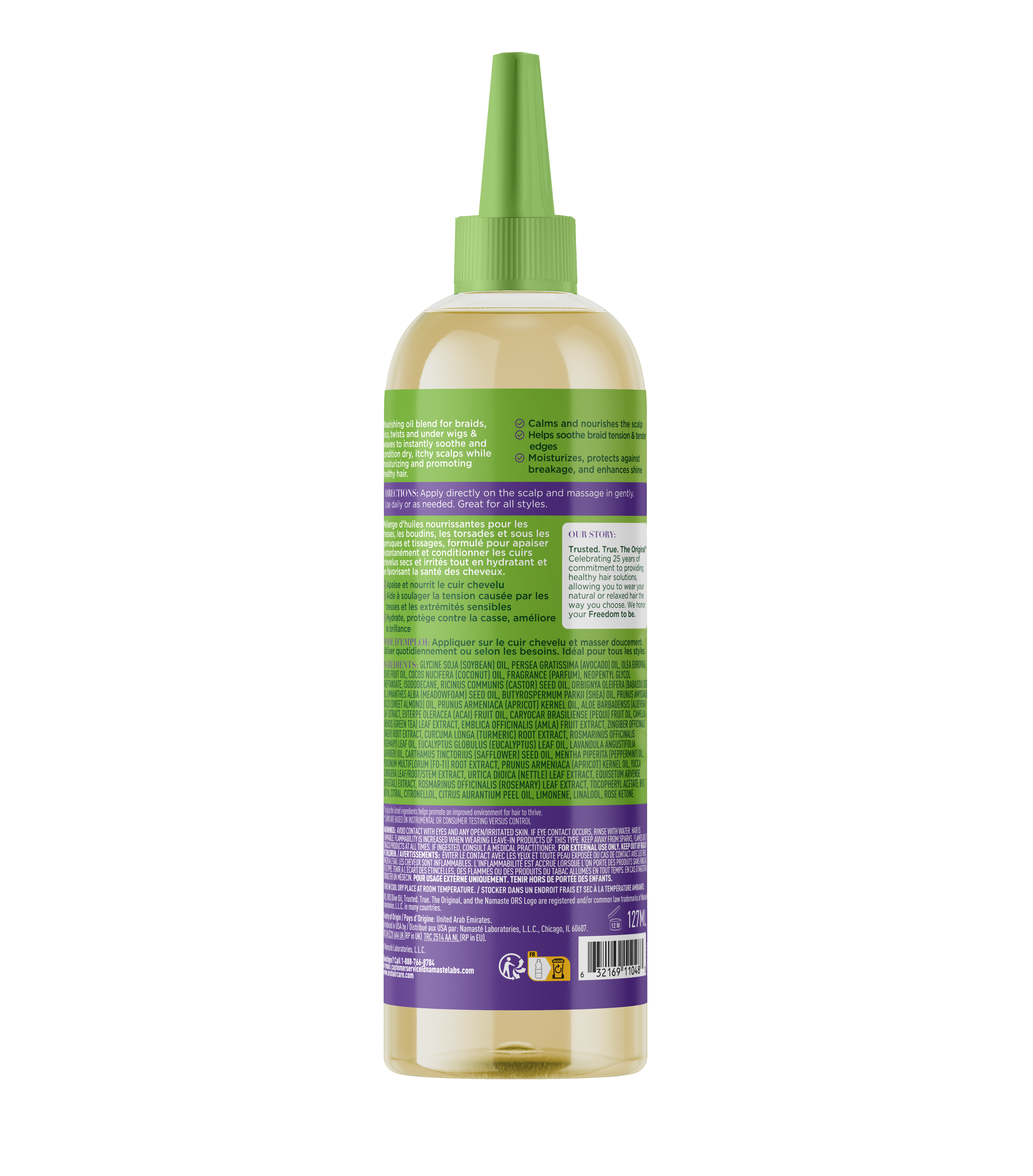 ORS Olive Oil Braidzone Soothing Scalp Oil for Scalp &amp; Nourishment (4.3 oz)