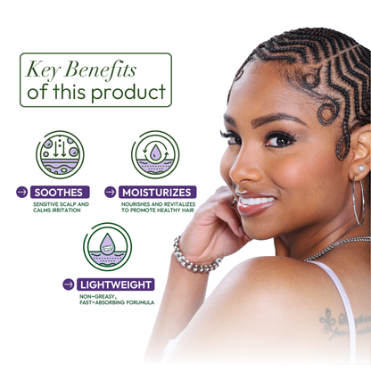 ORS Olive Oil Braidzone Soothing Scalp Oil for Scalp &amp; Nourishment (4.3 oz)