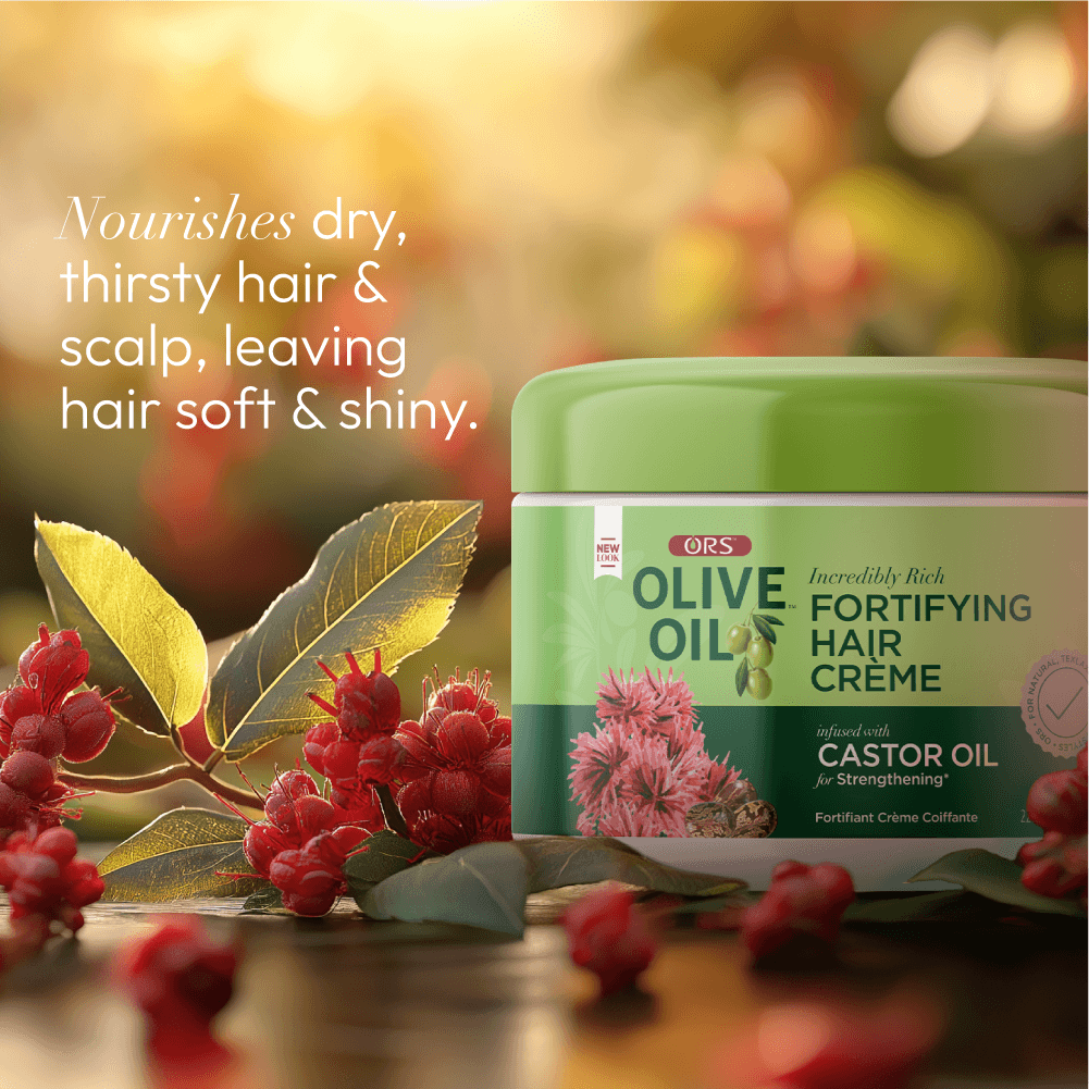 ORS Olive Oil Fortifying Creme Hair Dress for Strengthening (8.0 oz)