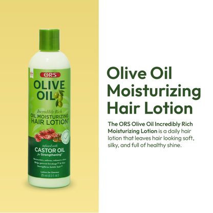 ORS Olive Oil Moisturizing Hair Lotion for Strengthening (8.5 oz) 4-Pack