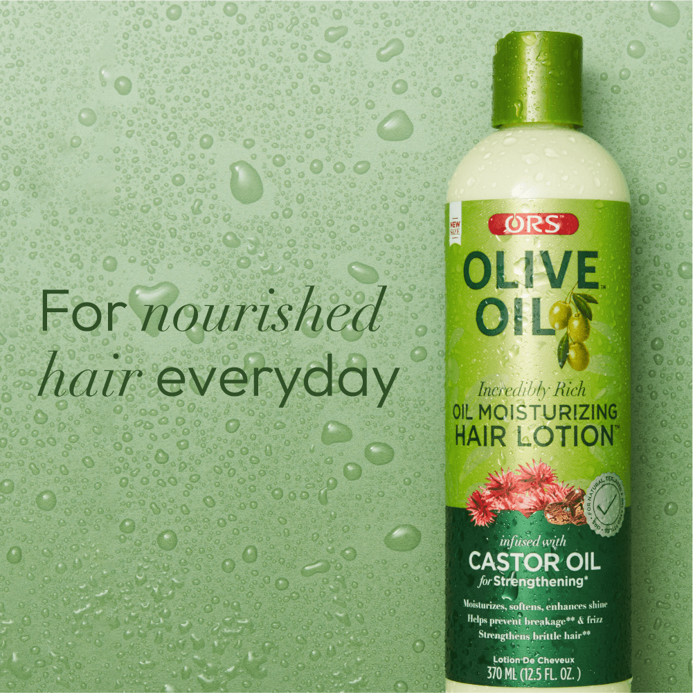 ORS Olive Oil Moisturizing Hair Lotion for Strengthening (8.5 oz)