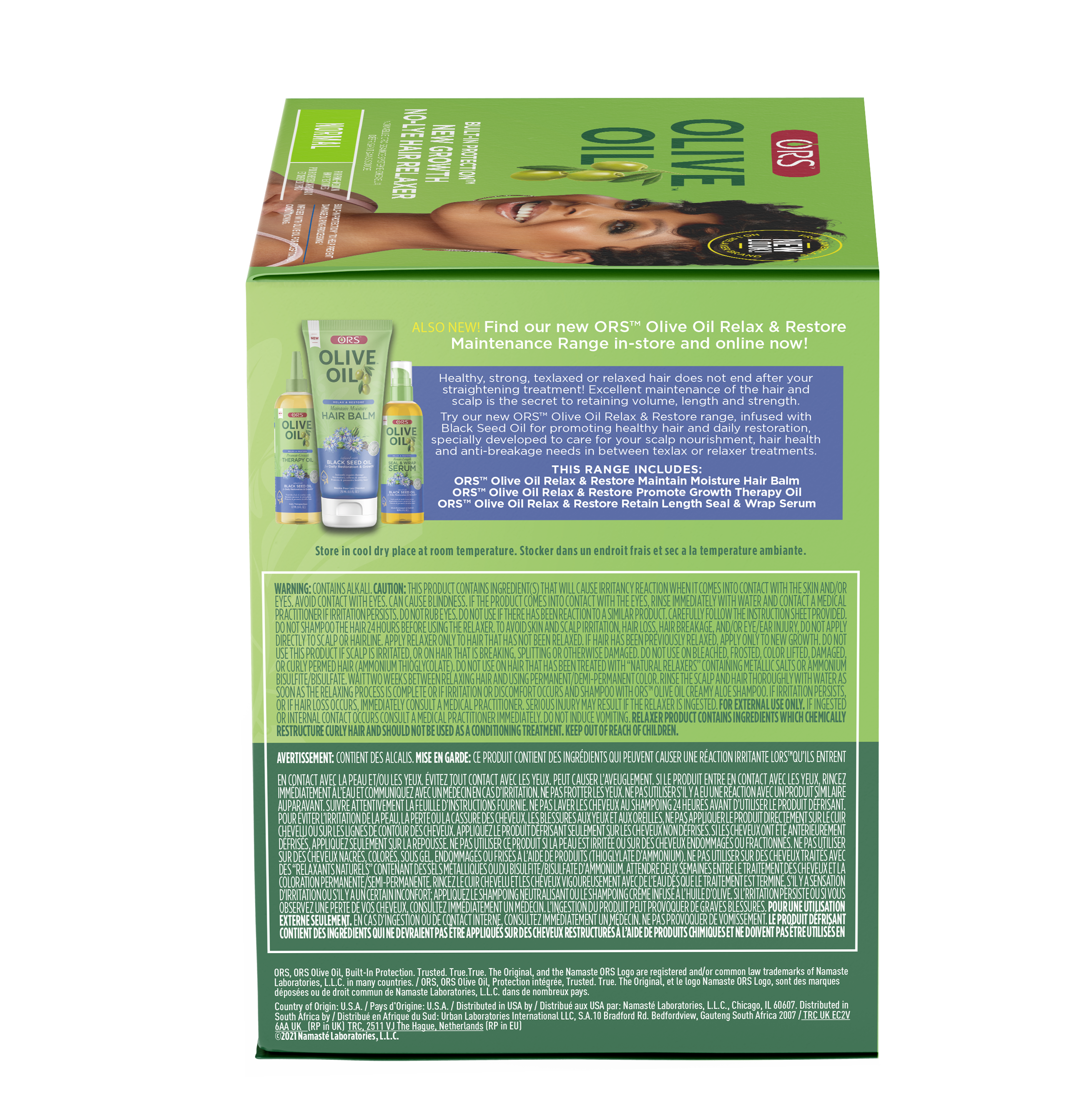 ORS Olive Oil New Growth No-Lye Hair Relaxer - Normal