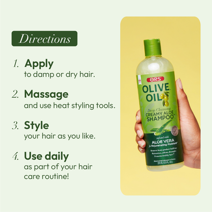 ORS Olive Oil Shampoo &amp; Conditioner for Complete Moisture (12.5 oz) 2-Piece Set