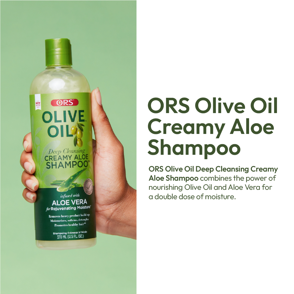 ORS Olive Oil Shampoo &amp; Conditioner for Complete Moisture (12.5 oz) 2-Piece Set