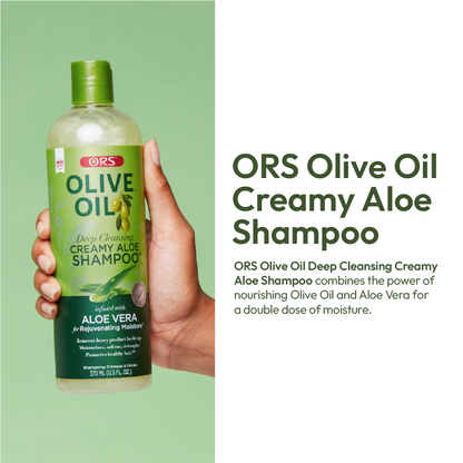 ORS Olive Oil Shampoo &amp; Conditioner for Complete Moisture (12.5 oz) 2-Piece Set