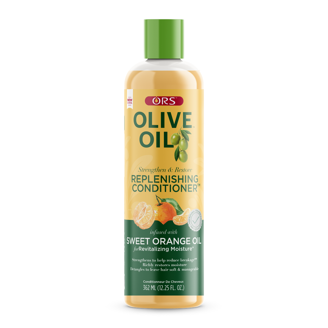 ORS Olive Oil Strengthen and Restore Replenishing Conditioner for Revitalizing Moisture (12.25 oz)