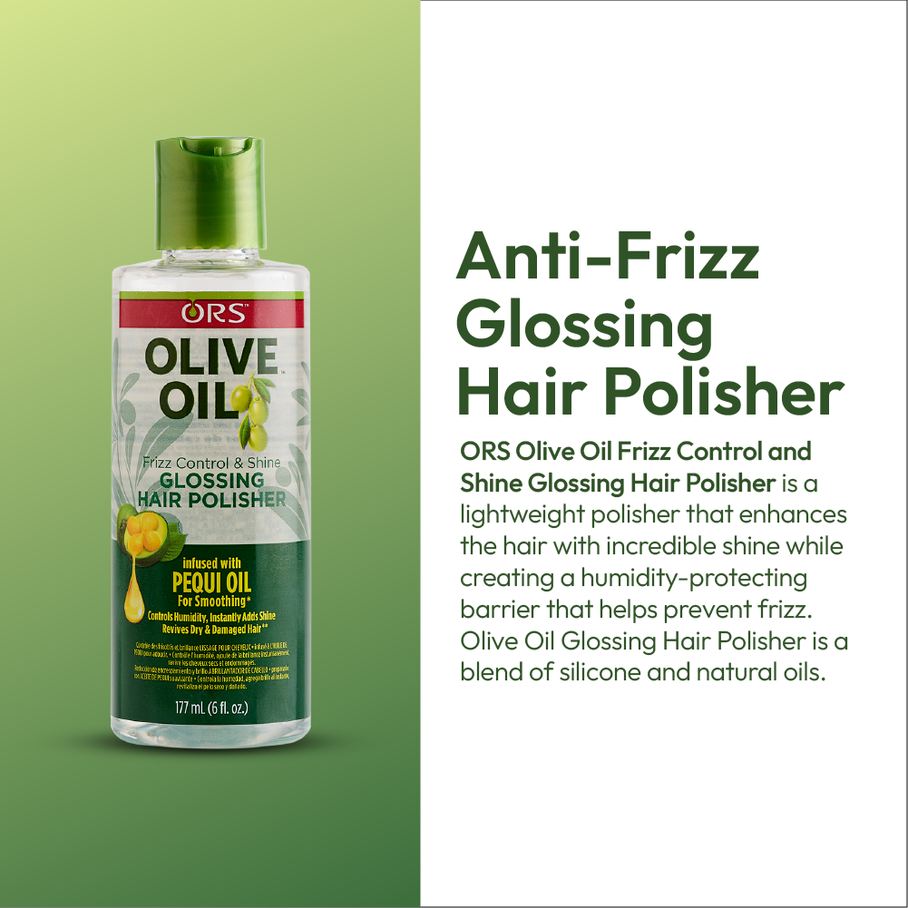 ORS Olive Oil Glossing Hair Polisher &amp; Smooth-N-Hold Pudding 2-Piece Set