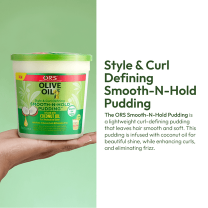 ORS Olive Oil Smooth-N-Hold Pudding for Restorative Shine (13.0 oz)