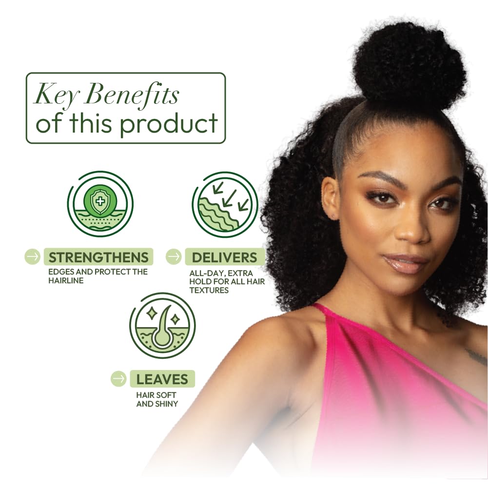 ORS Olive Oil Edge Control Hair Gel for Strengthening (2.2 oz)