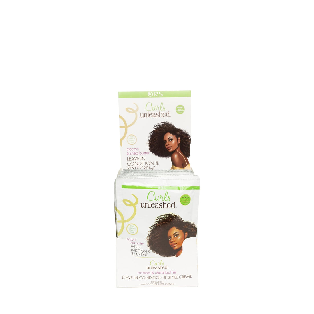 ORS Curls Unleashed Cocoa &amp; Shea Butter Leave In Conditioner &amp; Style Creme (1.7 oz) 2-Pack