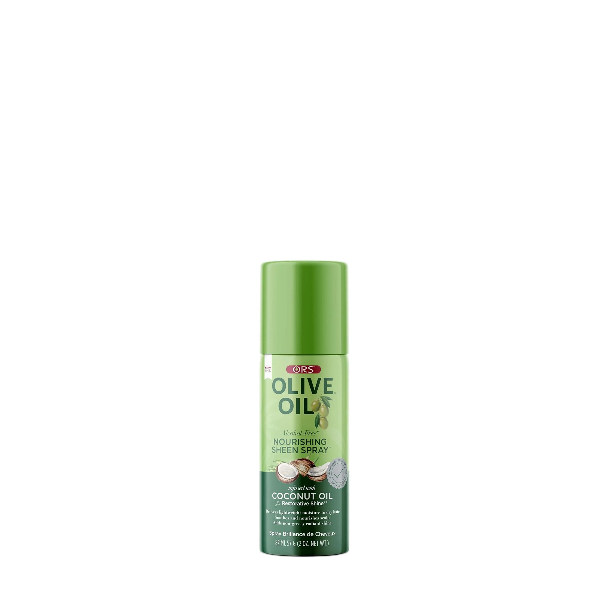 ORS Olive Oil Nourishing Sheen Spray for Restorative Shine (2.0 oz)