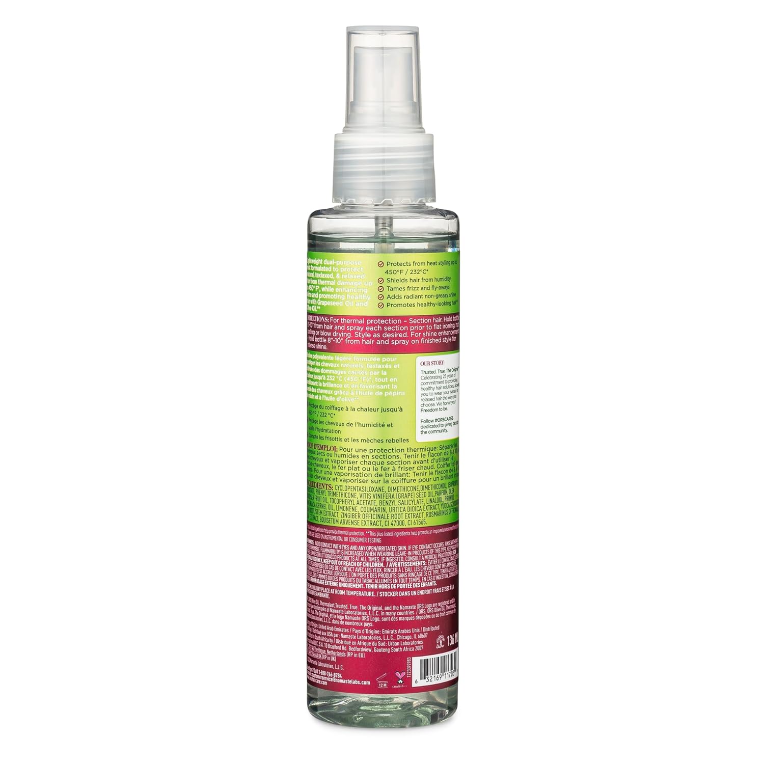 ORS Olive Oil Thermalast 2-N-1 Heat Defense Mist  (4.6 oz)