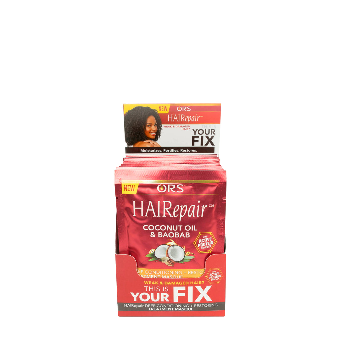 ORS HAIRepair Coconut Oil &amp; Baobab Deep Conditioning + Restoring Treatment Masque (1.75 oz) 12-Pack