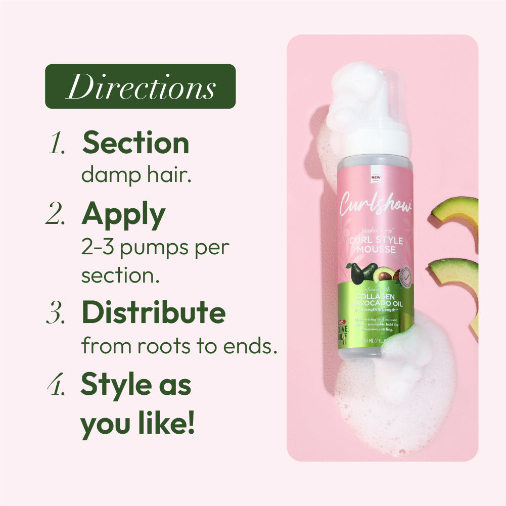 ORS Olive Oil Curlshow Curl Style Mousse for Strength &amp; Length (7.0 oz)