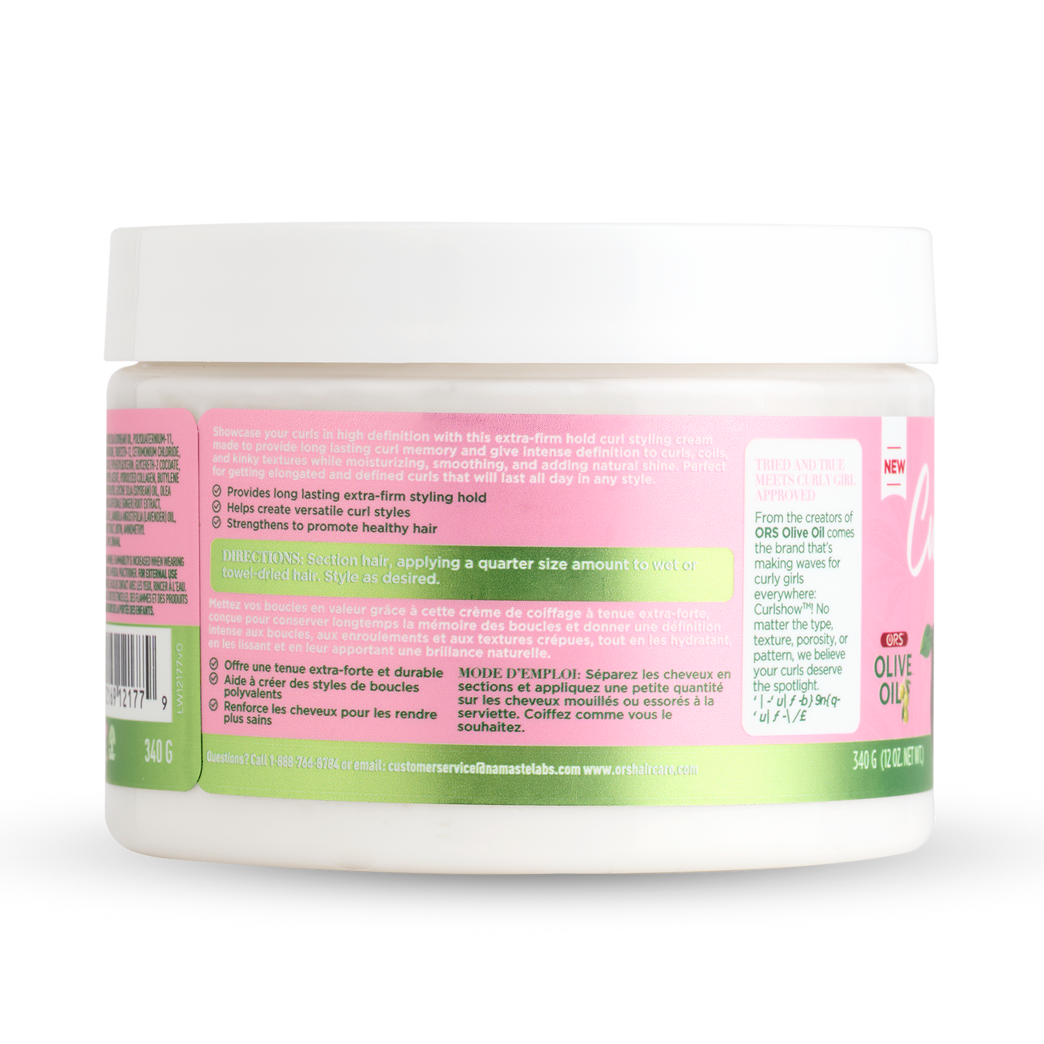 ORS Olive Oil Curlshow Multi-Use Styling Cream for Strength &amp; Length (12.0 oz)