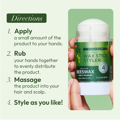 ORS Olive Oil Style &amp; Sculpt Perfect Blend Wax Stick Styler (2.6 oz)