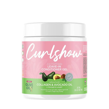 ORS Olive Oil Curlshow Leave-In Conditioner Gel for Strength &amp; Length (16.0 oz)