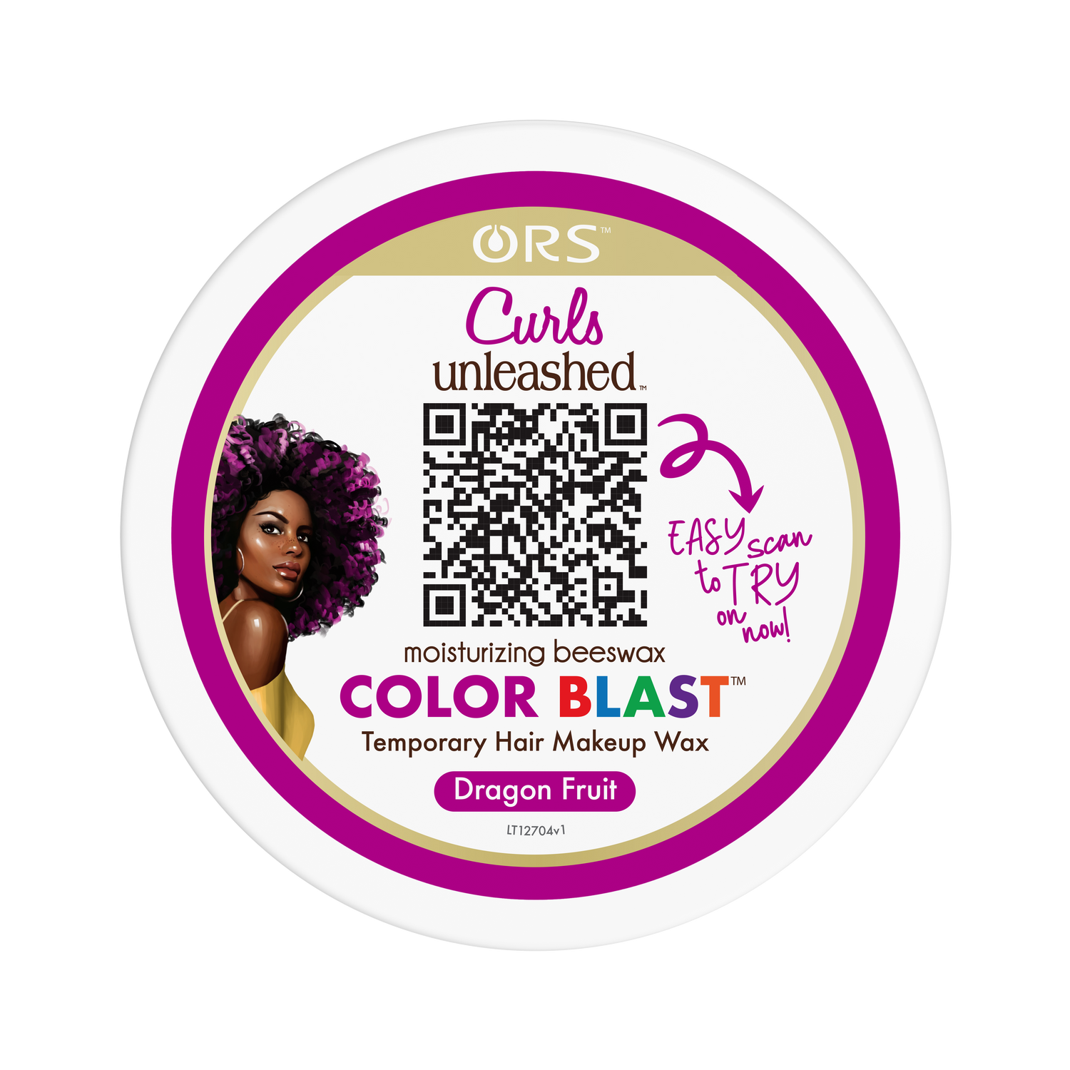 ORS Curls Unleashed Color Blast Dragon Fruit (6.0 oz)