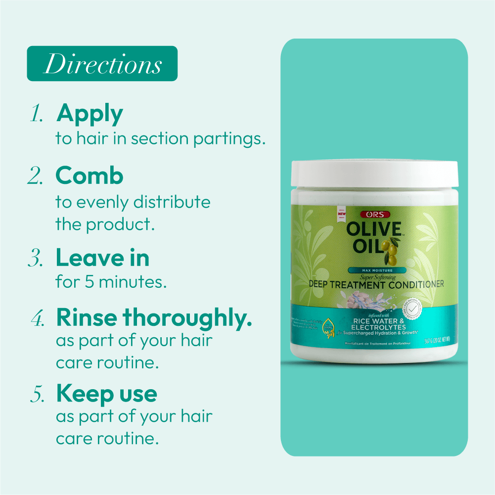 ORS Olive Oil Max Moisture Leave-In Conditioner &amp; Deep Treatment 2-Piece Set