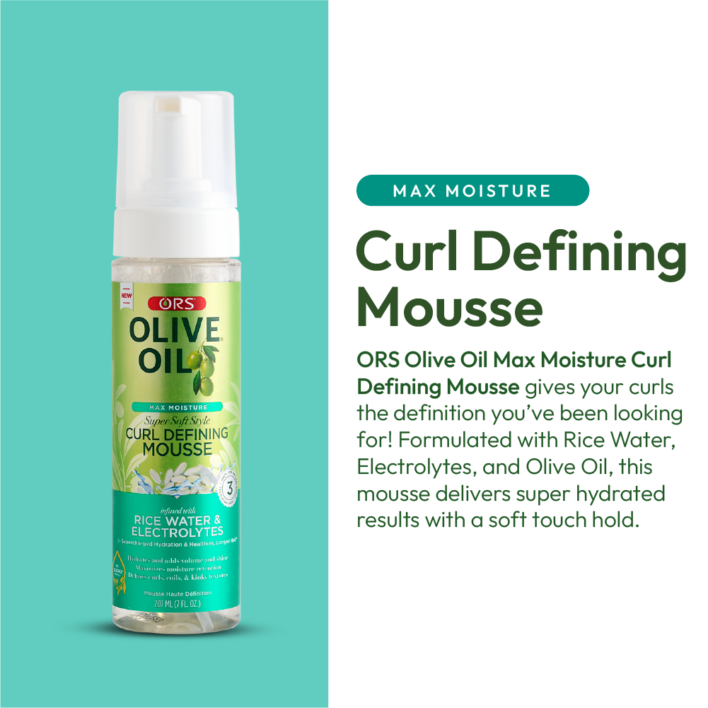 ORS Olive Oil Max Moisture Curl Defining Mousse (7.0 oz)