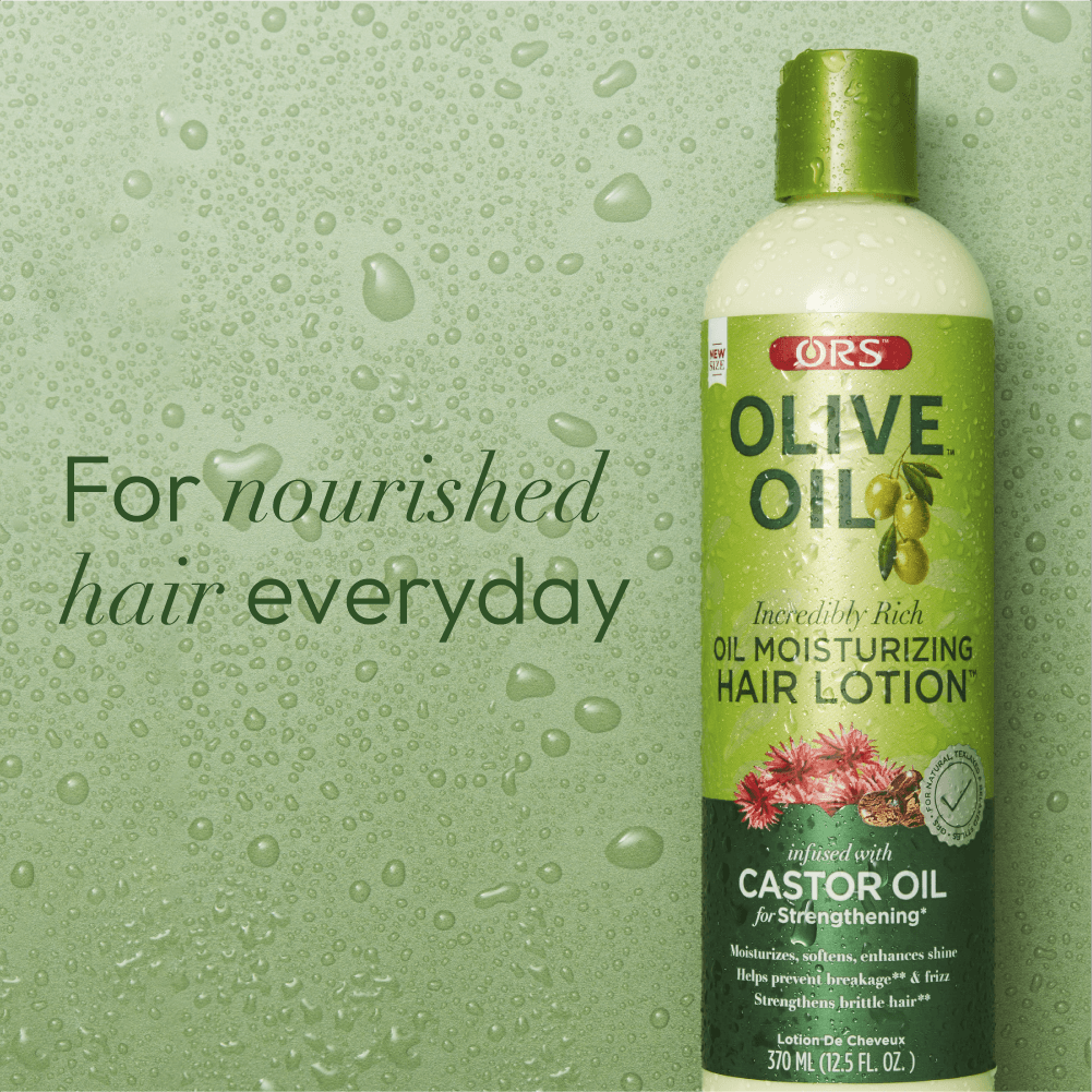 ORS Olive Oil Moisturizing Hair Lotion for Strengthening (12.5 oz)