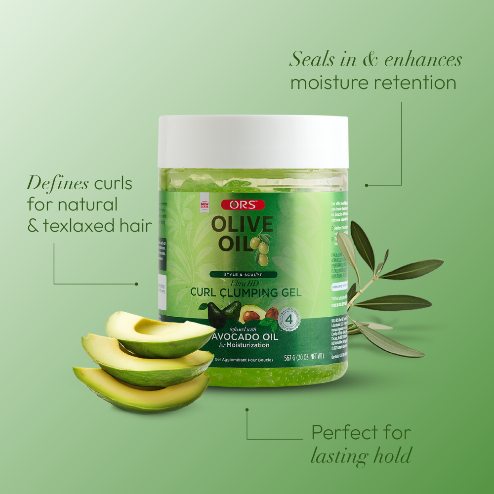 ORS Olive Oil Style &amp; Sculpt Ultra HD Curl Clumping Gel (20.0 oz)