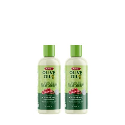 ORS Olive Oil Moisturizing Hair Lotion for Strengthening (6.0 oz) 2-Pack