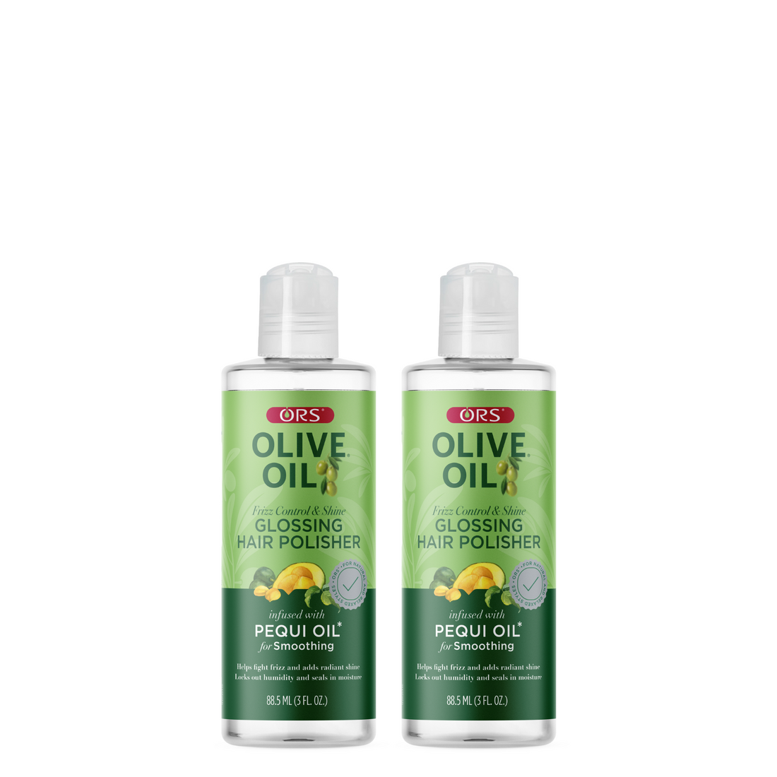 ORS Olive Oil Glossing Hair Polisher for Smoothing (3.0 oz) 2-Pack