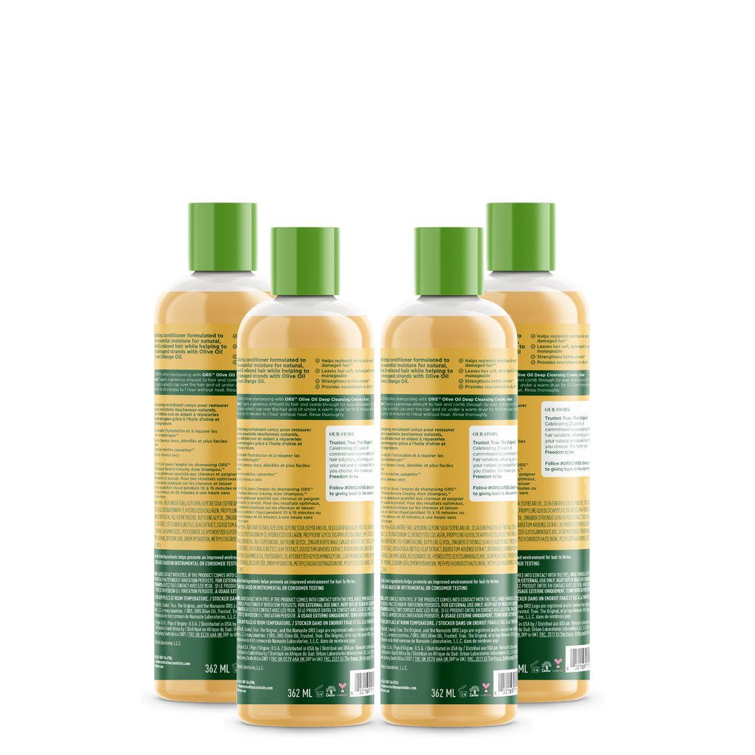 ORS Olive Oil Replenishing Conditioner for Revitalizing Moisture (12.25 oz) 4-Pack