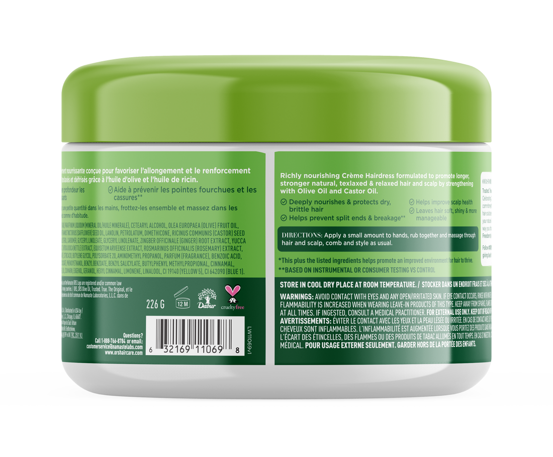 ORS Olive Oil Fortifying Creme Hair Dress for Strengthening (8.0 oz)